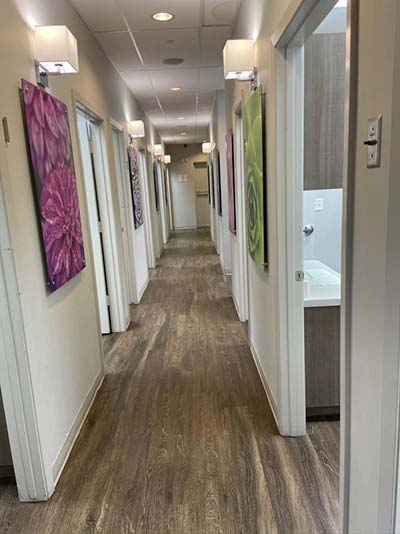 Hermosa Dental & Orthodontics front hallway