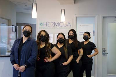 Hermosa Dental staff at the office